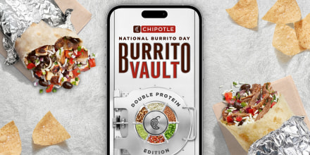 Chipotle National Burrito Day 2026 screenshot of game.