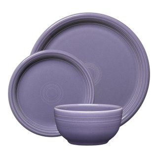 Fiesta Lavender Bistro Coupe Place Setting for 1 (3 Piece)